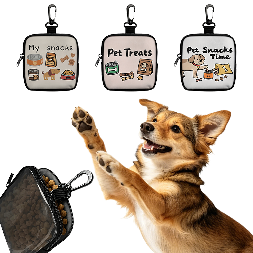 Agility Hurdle Set - 1pc Dog Print Dog Treat Bag