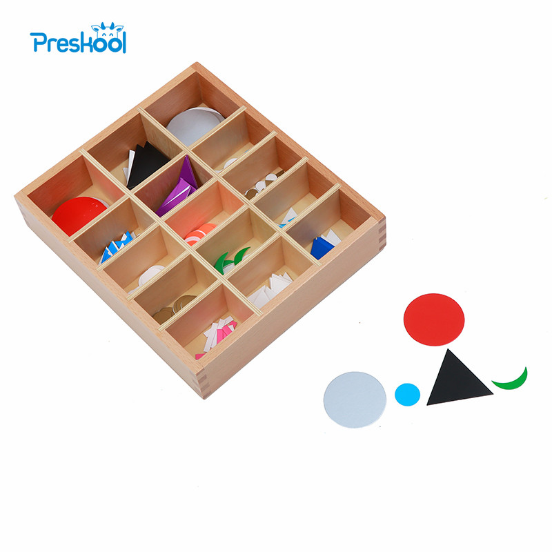 Sports Equipment Box - Baby Toy Montessori Card Grammar Symbols