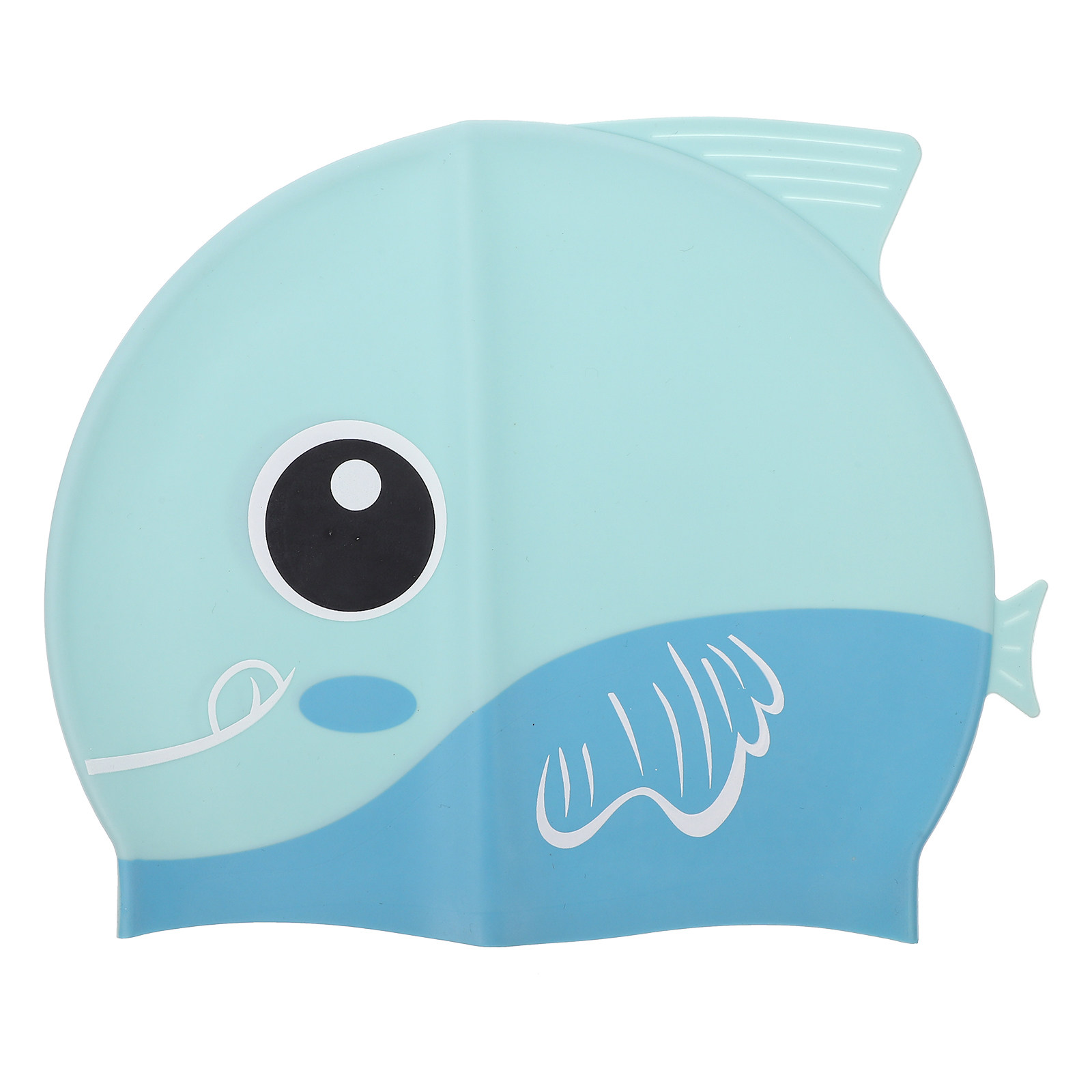 Swim Cap Silicone - Silicone Cartoon Swimming Hat for Kids