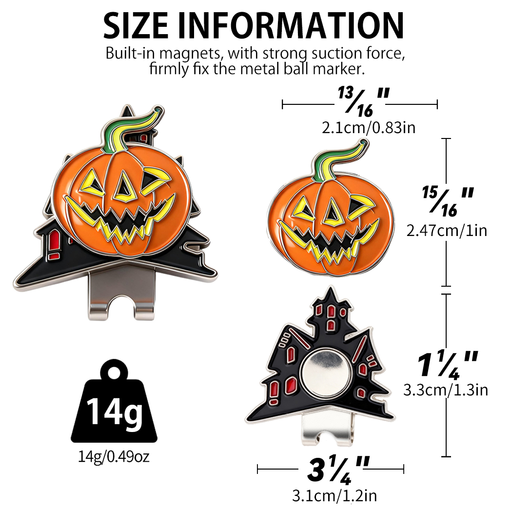 Caiton Halloween Golf Hat Clip - Sports Equipment Golf 리뷰 및 가격