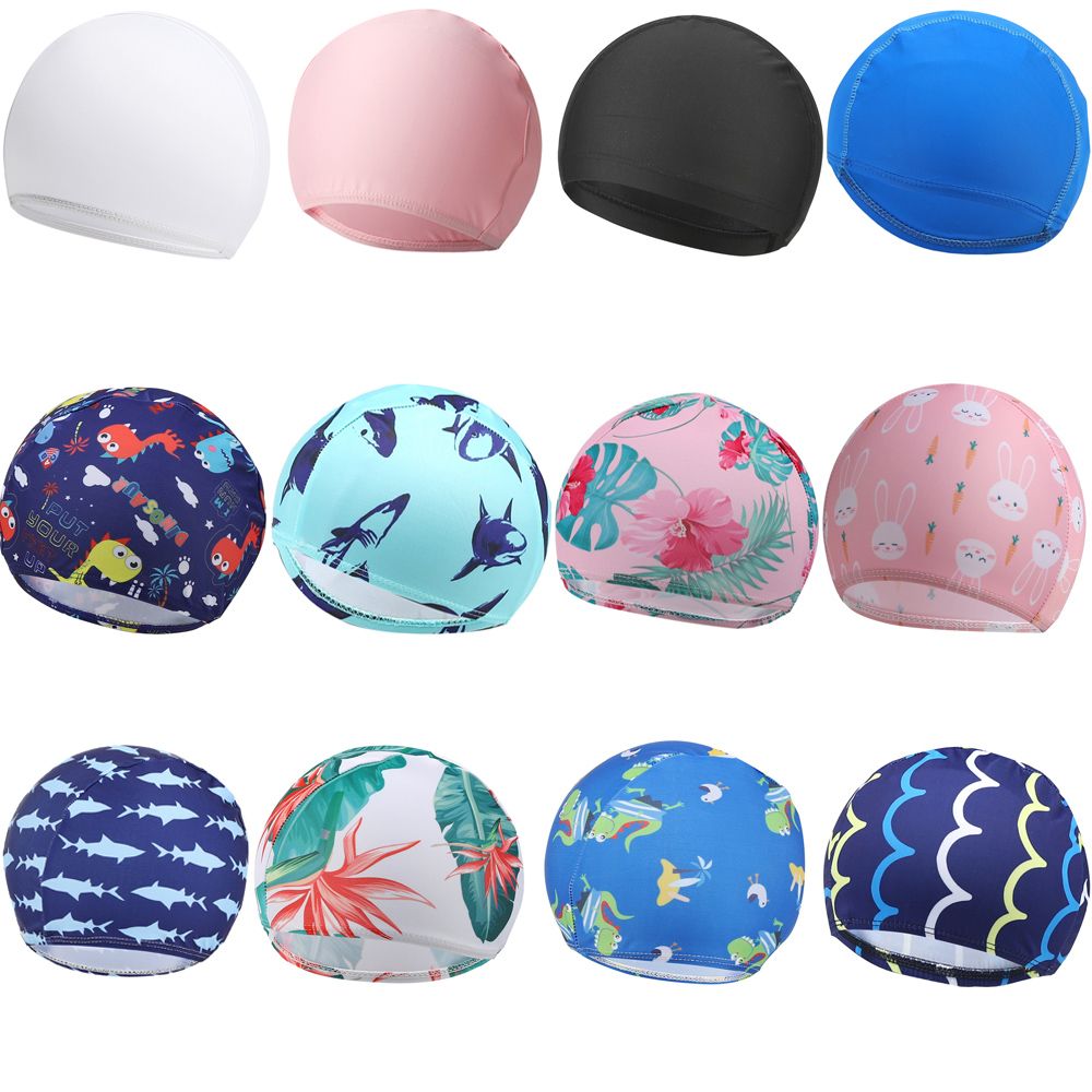 Cartoon  Children Boys Girls H - Swim Cap Silicone 리뷰 및 가격