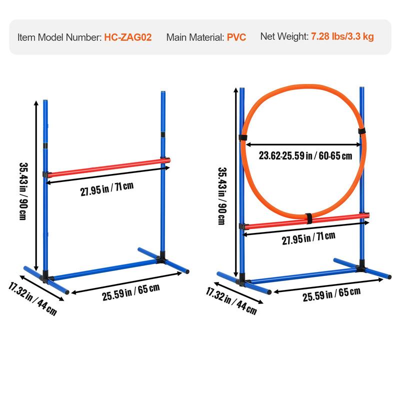 Dog Agility Training Equipment - Agility Hurdle Set 리뷰 및 가격