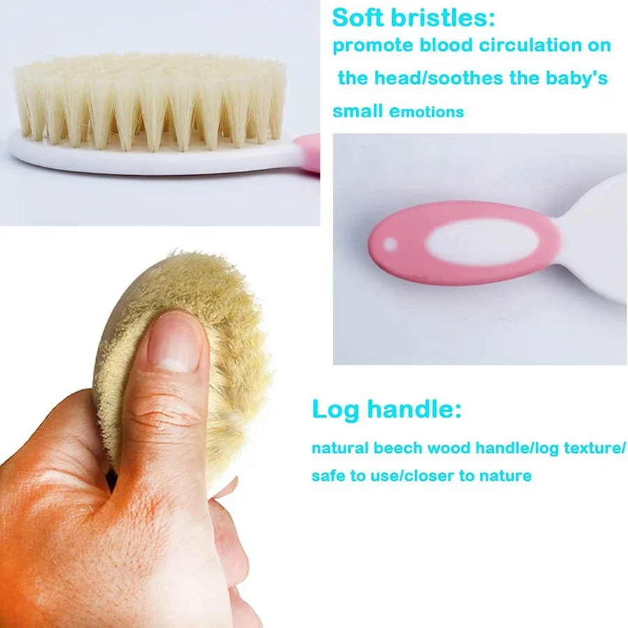 Baby Hair Brush Set for Newbor - Swim Cap Silicone 리뷰 및 가격
