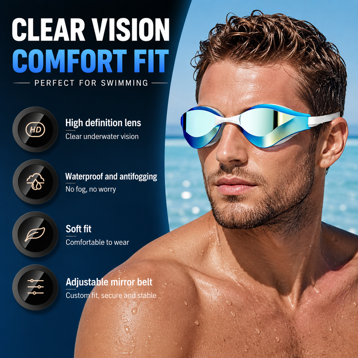 Professional Racing Swimming G - Swim Cap Silicone 리뷰 및 가격