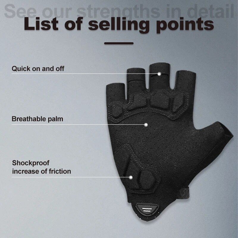 X-TIGER Cycling Gloves Half Fi - X Sports Equipment 리뷰 및 가격