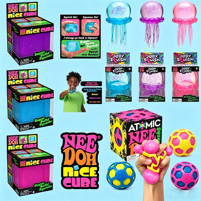 New NeeDoh ;'Squishy Schylling - Sports Equipment Box 리뷰 및 가격