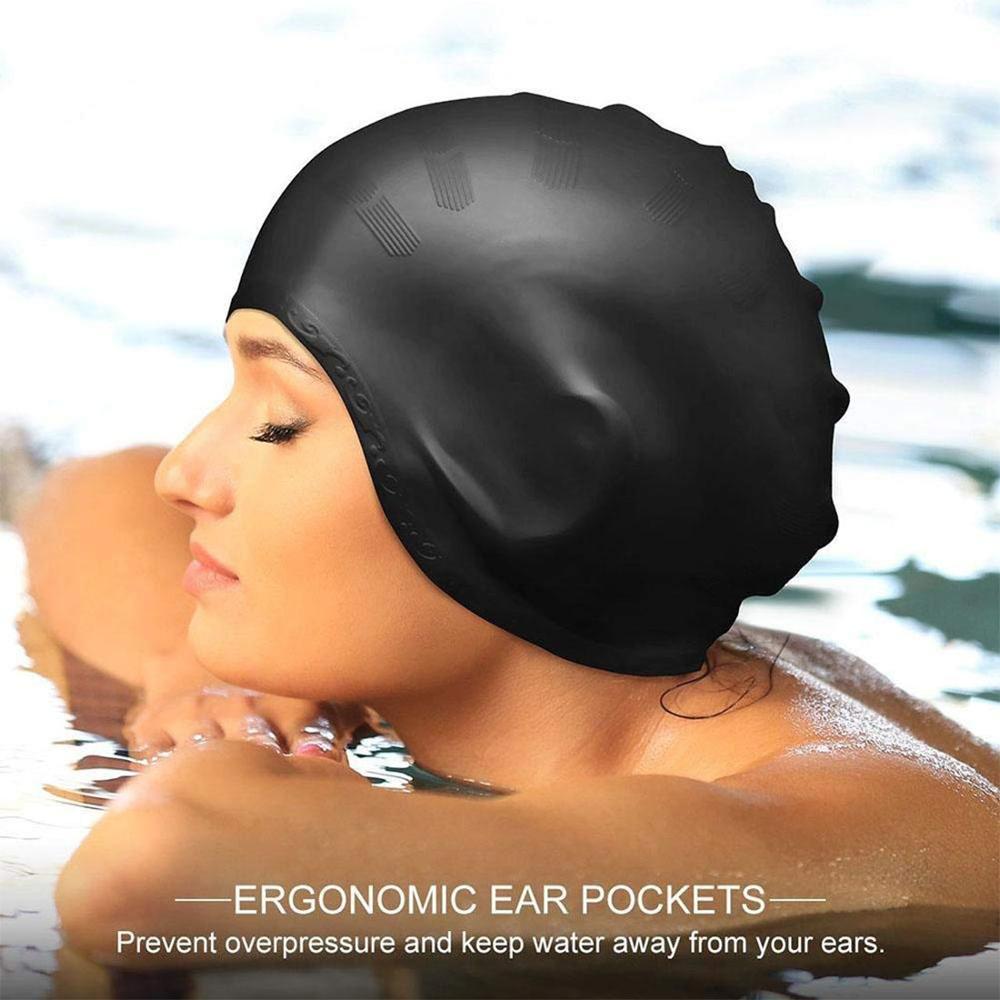 Adults High Elastic Swimming C - Swim Cap Silicone 리뷰 및 가격