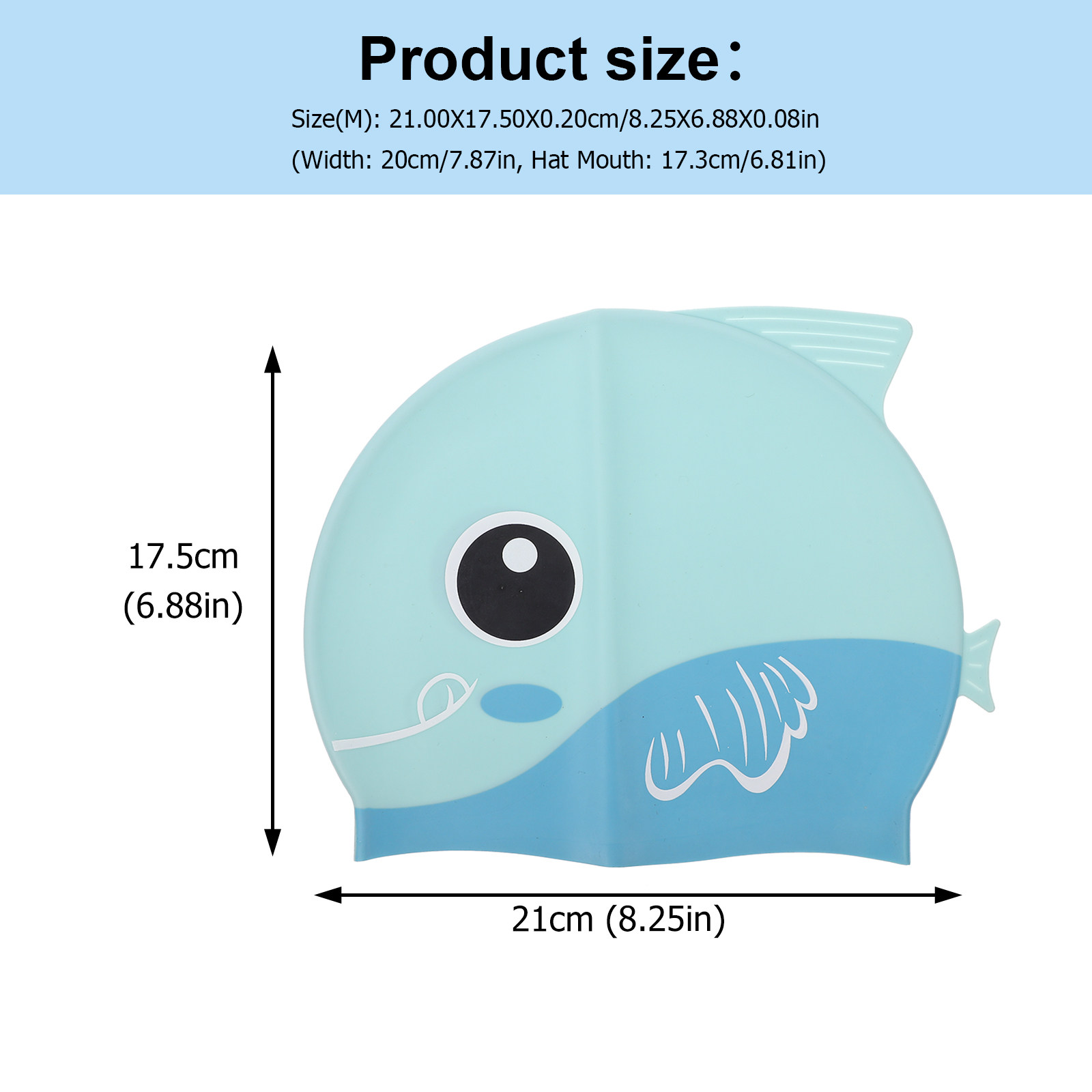 Silicone Cartoon Swimming Hat  - Swim Cap Silicone 리뷰 및 가격