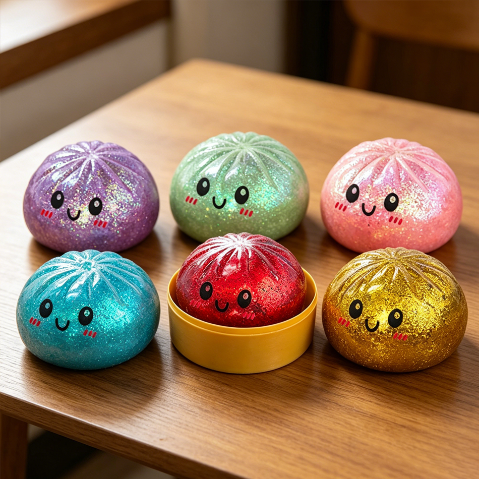 1pcs Colorful Glitter Dumpling - Sports Equipment Box 리뷰 및 가격