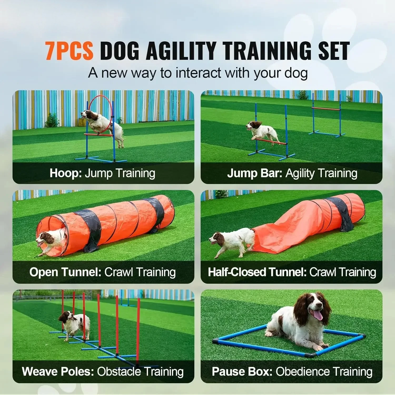 Dog Agility Course Backyard Se - Agility Hurdle Set 리뷰 및 가격