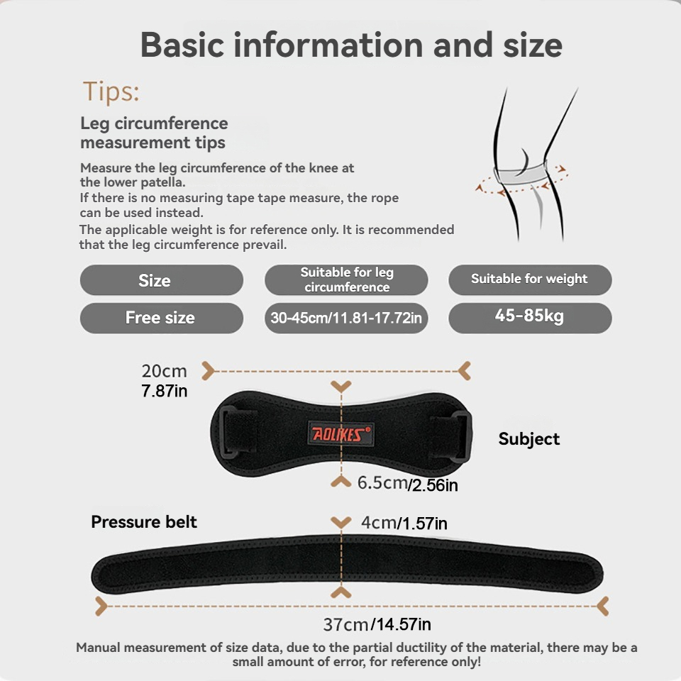 AOLIKES 1PCS Sports Patella Br - Volleyball Knee Pad 리뷰 및 가격