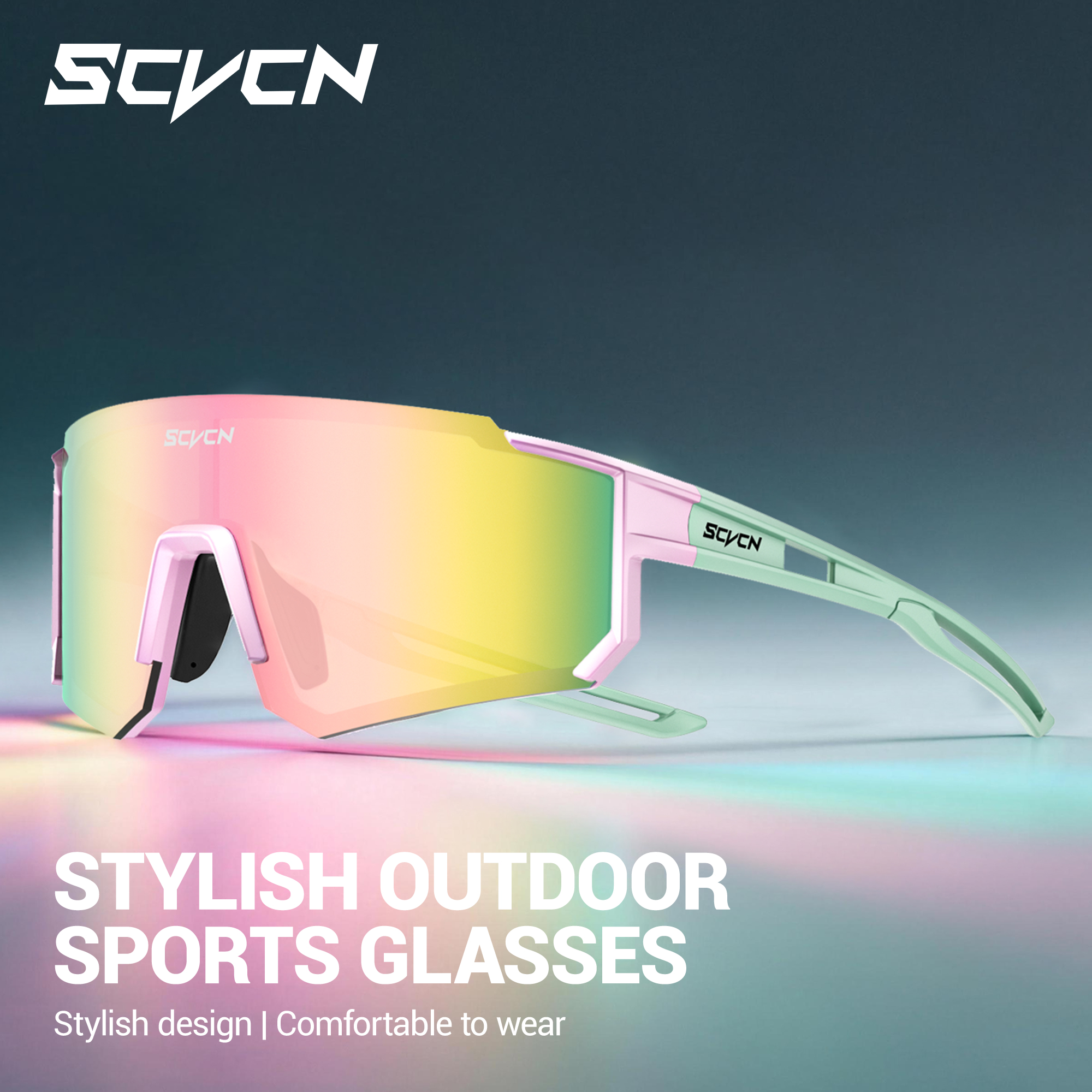 SCVCN Pink Cycling Glasses Bic - Sports Equipment Photos 리뷰 및 가격