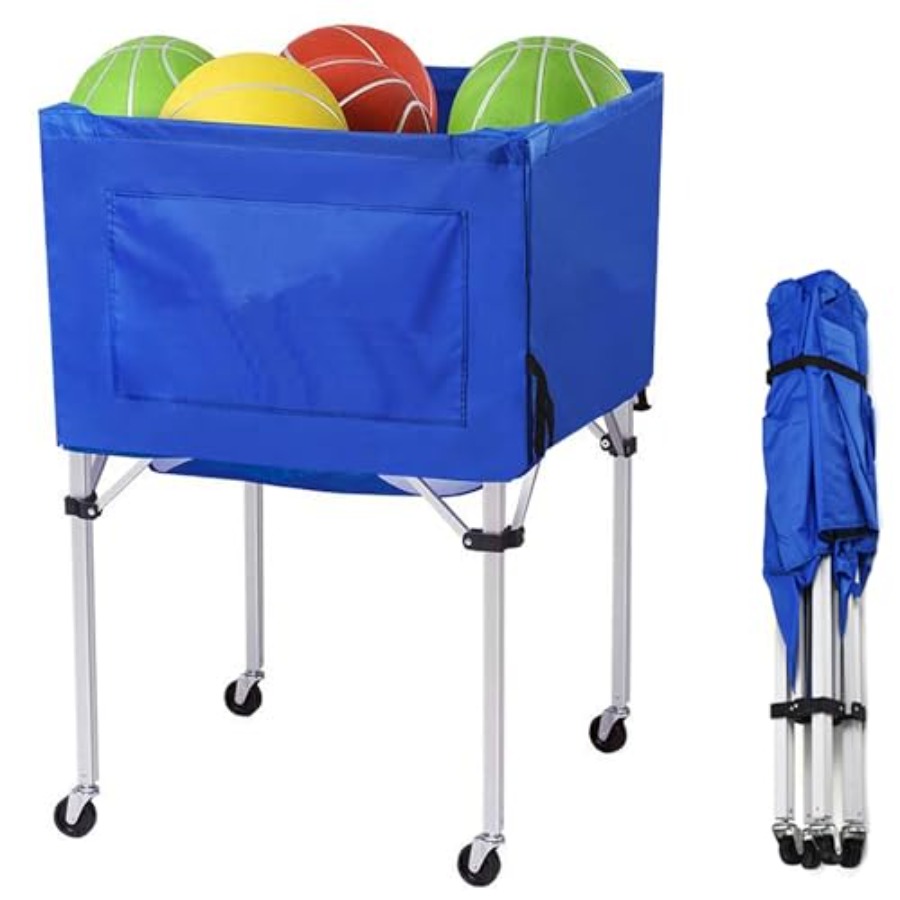 Volleyball Ball cart with Whee - X Sports Equipment 리뷰 및 가격