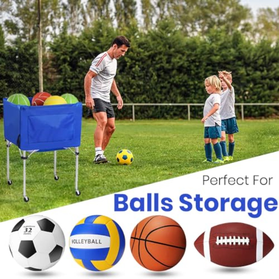 Volleyball Ball cart with Whee - X Sports Equipment 리뷰 및 가격